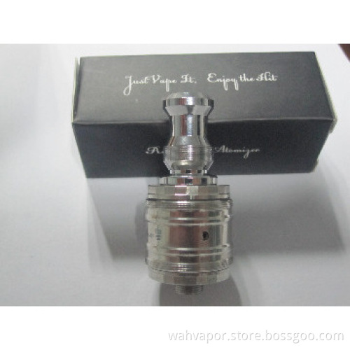 Stainless steel e cigs rebuildable drip atomizer trident atomizer